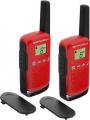  Motorola TALKABOUT T42 RED TWIN PACK